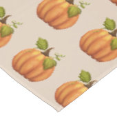 Nappe de table citrouille d'automne pour Halloween (Angle)