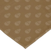 Nappe de table crâne d'Halloween (Angle)