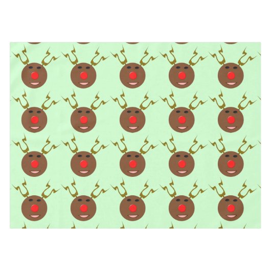 Nappe de table Cyber Noël Renne (Devant (Horizontal))