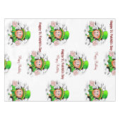 Nappe de table d'anniversaire de la Saint-Patrick  (Devant (Horizontal))