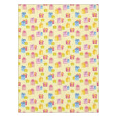 Nappe de table de cadeaux de fête jaune (Devant)