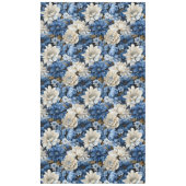 Nappe de table de designer florale ivoire blanc bl (Devant)