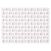 Nappe de table de la Saint-Valentin Renard rose co (Devant (Horizontal))