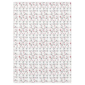 Nappe de table de Noël en pin cardinal rouge class (Devant)