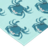 Nappe de table de plage au crabe bleu Décoration d (Angle)
