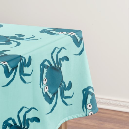 Nappe de table de plage au crabe bleu Décoration d (In Situ)