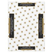 Nappe de table de salon professionnel 52"X70" Logo (Devant)