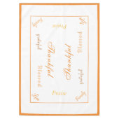 Nappe de table de Thanksgiving (Devant)