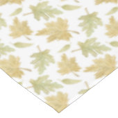 Nappe de table de Thanksgiving aux feuilles aquare (Angle)