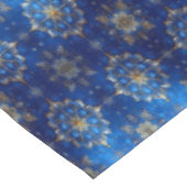 Nappe de table décorative bleue pour les fêtes (Angle)