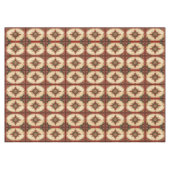 Nappe de table décorative rouge pour les fêtes (Devant (Horizontal))