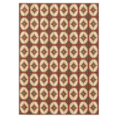 Nappe de table décorative rouge pour les fêtes (Devant)
