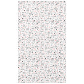 Nappe de table élégante avec texte d'amour pour la (Devant)