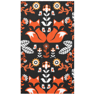 Nappe de table en art folklorique nordique scandin