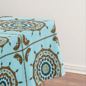 Nappe de table en cuivre Mehndi Fantasy (In Situ)