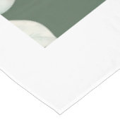Nappe de table feuille d'eucalyptus vert moderne (Angle)