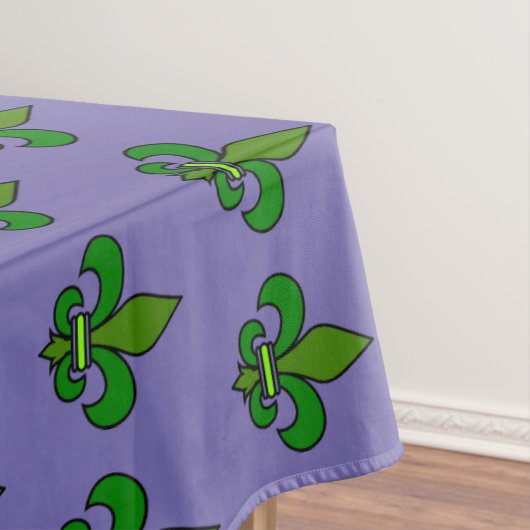 Nappe de table Fleur de Lis Mardi Gras Décoration (In Situ)