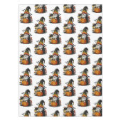 Nappe de table gnome d'Halloween (Devant)