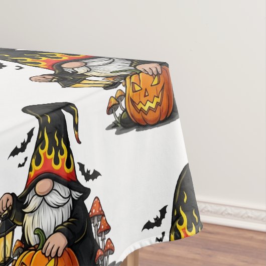 Nappe de table gnome d'Halloween (In Situ)