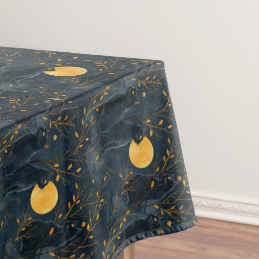 Nappe de table Halloween Chat Noir Décoration de m (In Situ)