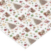 Nappe de table Noël Père Noël Classique Vintage (Angle)