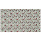 Nappe de table Noël western rouge et vert avec boi (Devant (Horizontal))