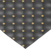 Nappe de table noir et or (Angle)