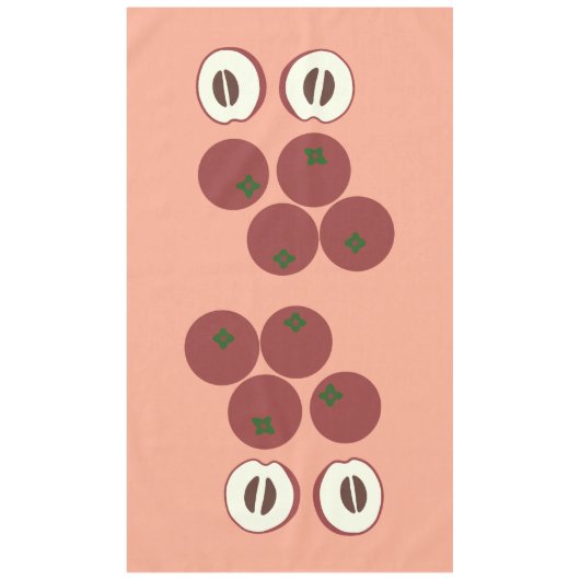 Nappe de table Pomme Velours (Devant)
