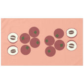 Nappe de table Pomme Velours (Devant (Horizontal))