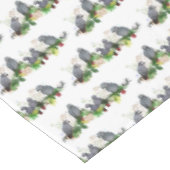 Nappe de table pour fête de perroquets gris africa (Angle)