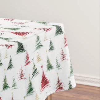 Nappe de table pour sapin de Noël minimaliste mode