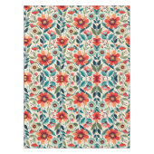Nappe de table premium Élégance Florale Botanique (Devant)
