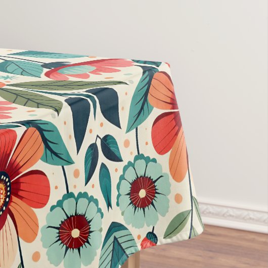 Nappe de table premium Élégance Florale Botanique (In Situ)