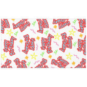 nappe de table réutilisable pour anniversaire (Devant (Horizontal))