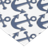 Nappe de table thème ancre nautique (Angle)