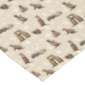 Nappe de tourbe de chien des Prairies (crème) (Angle)
