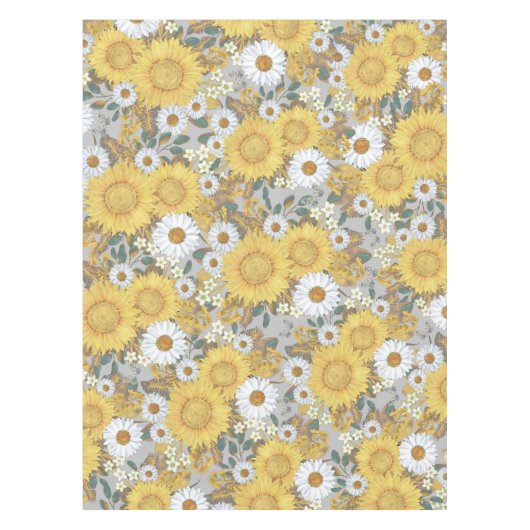 Nappe de tournesol fleurie (Devant)