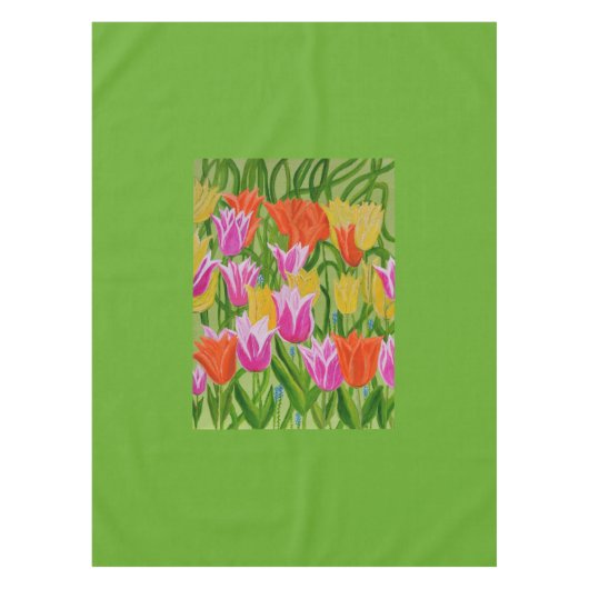 Nappe de tulipes (Devant)