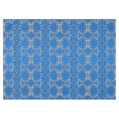 Nappe de vacances Blue Gold Flower (Devant (Horizontal))