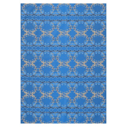 Nappe de vacances Blue Gold Flower (Devant)