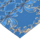 Nappe de vacances Blue Gold Flower (Angle)