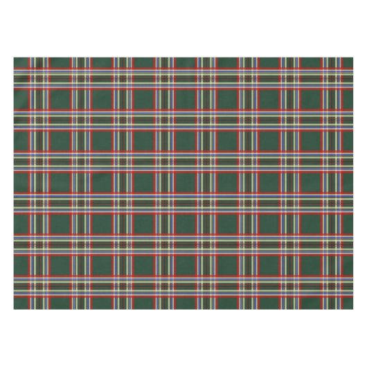 Nappe de vacances Green Plaid (Devant (Horizontal))