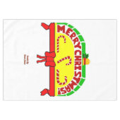 Nappe de voeux de Noël (Devant (Horizontal))