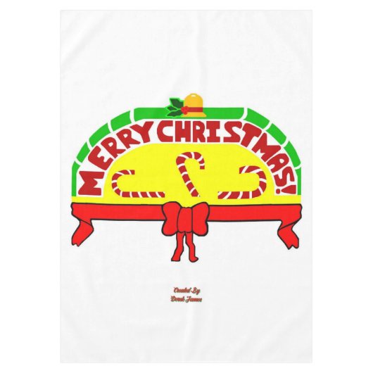 Nappe de voeux de Noël (Devant)