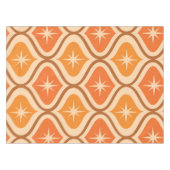 Nappe Début atomique du milieu du siècle sur Orange Ogee (Devant (Horizontal))