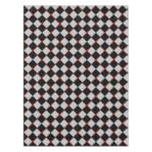 Nappe d'échecs gris noir (Devant)
