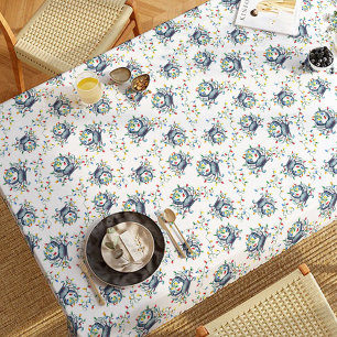 Nappe Deck the Claws Noël Côté Mer Crabe de Noël