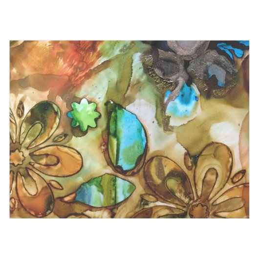 Nappe d'éclaboussure de turquoise (Devant (Horizontal))