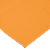 Nappe déco d'été fraîche, solide, audace et orange (Angle)