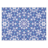 Nappe déco maison bleu marine et blanc (Devant (Horizontal))